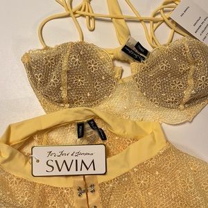 For Love and Lemons Elle Set - Skirt XS, Top Small - LAST ONE